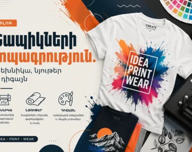 Շապիկներ տպագրություն երևանում