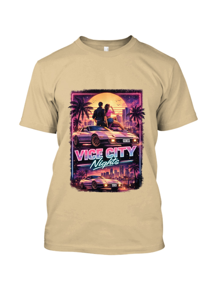 Կարճաթև շապիկ GTA6 Vice City Nights Կարճաթև շապիկ GTA6 Vice City Nights