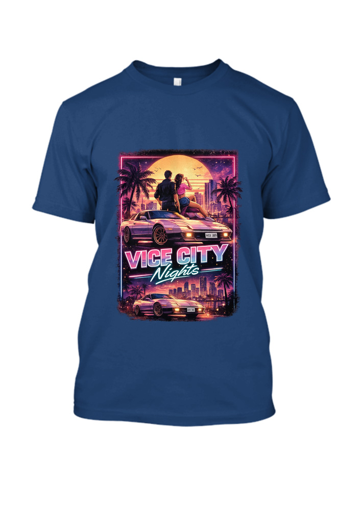 gta6-vice-city.dark-blue Կարճաթև շապիկ GTA6 Vice City Nights